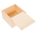 Wood Box, 1 Pc Wooden Storage Box Wooden Jewelry Case Square Gift Box for Storage Boxes for Birthday Parties and Banquets.