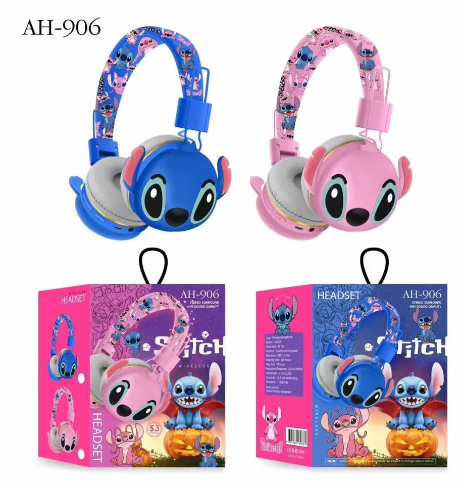 Disney Bluetooth Headphones AH-906 Mickey Minnie Wireless Earbuds