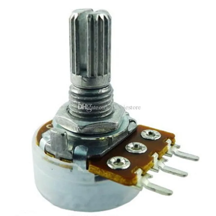2Pcs-%203%20Pin%20200K%20Potentiometer%20Panel%20Mount%20200K%20Ohm%201/2%20Watt%203%20Terminal%20Leads%20Single%20Gang%20Linear%20Taper%20Rotary%20Potentiometer%20200K%20Ohm%20Adjustable%20Variable%20Resistor%20Potentiometer%20Pot%20-%20Image%202