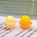 New Small Night Light Animal Cartoon Soft Chick Lamp Led Duck Light Children. 