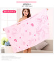 Body Towel Free Size Bath Gown Sling Robes Home Nightwear Microfiber Women Bathrobe.