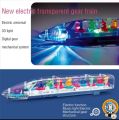 Toys Kids Children Electric Big Number Light Music Transparent Gear Train Toy Color Gear Electric Children'S Toy.