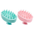 Silicone Shampoo Brush Head Scalp Massage Comb Hair Washing Comb Body Massage finpae.