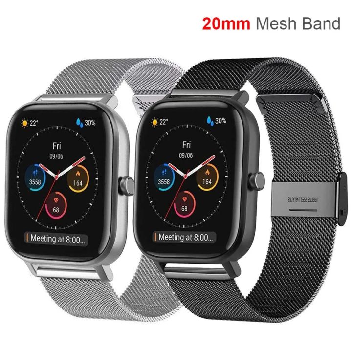 BoLuo 20mm Silikon-Armband Für Amazfit & Samsung Uhren – Wechselarmband In Vielen Farben