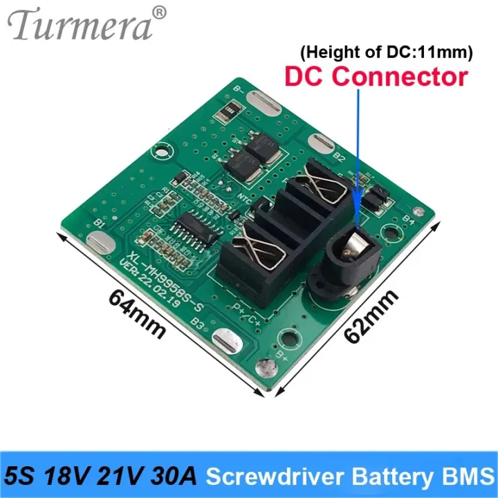 Turmera%205S%2018V%2021V%2030A%20BMS%20Lithium%20Battery%20Board%20with%20Balance%20for%2020V%2024V%20Screwdriver%20Drill%20and%20Vacuum%20Cleaner%20Battery%20Pack%20Use%20-%20Image%206