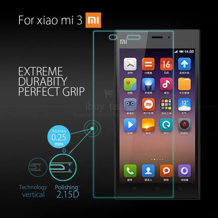 For Xiaomi Mi 3 Tempered Glass screen Protector