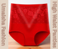 Women Underwear High Waist Cotton Panties Full Coverage Ladies Briefs- 1pcs - Panty.