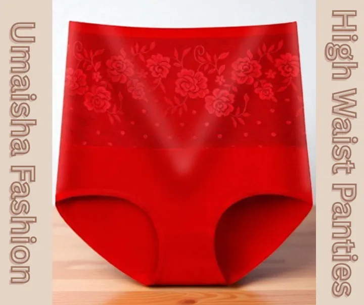 Women%20Underwear%20High%20Waist%20Cotton%20Panties%20Full%20Coverage%20Ladies%20Briefs-%201pcs%20-%20Panty%20-%20Image%205