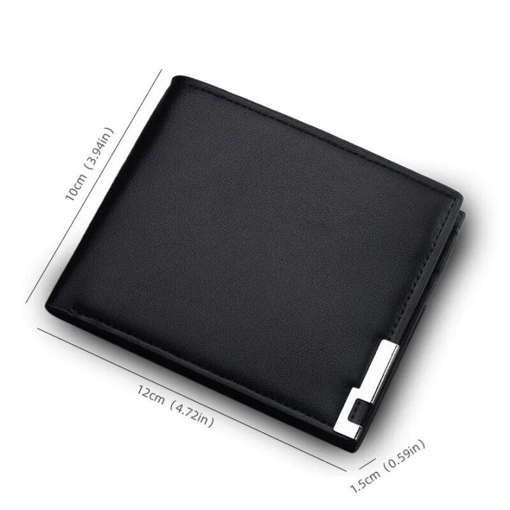 %E3%80%90NEW%E3%80%91%20Fashion%20Men%20Short%20Style%20Wallet%20Hardware%20Iron%20Edge%20Business%20Multi-Card%20Slot%20Men%20Wallet%20-%20Image%202