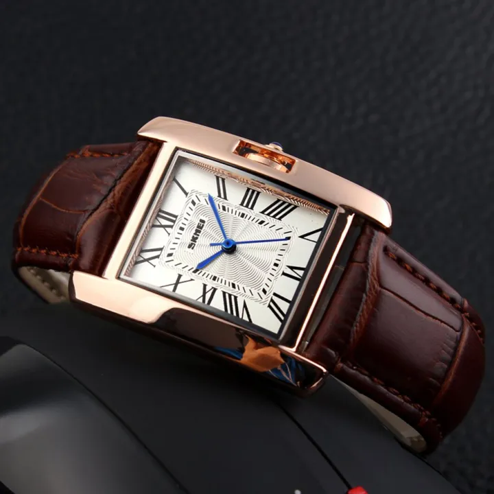 1085%20Elegant%20Square%20Dial%20Rome%20Ladies%20Quartz%20Watch%2030m%20Waterproof%20-%20Image%203