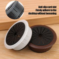 Flexible Cable Cord Grommet Rubber Grommets Gasket In Desk Table for Home Office Computer Wire Hole Cover Organizer. 
