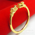 Thousand Shadow Gold Small Supply Imitation 24K Yellow Gold Bracelet Bracelet Gold Plated Pure Gold 999 Women's Wedding Dragon Head Men.