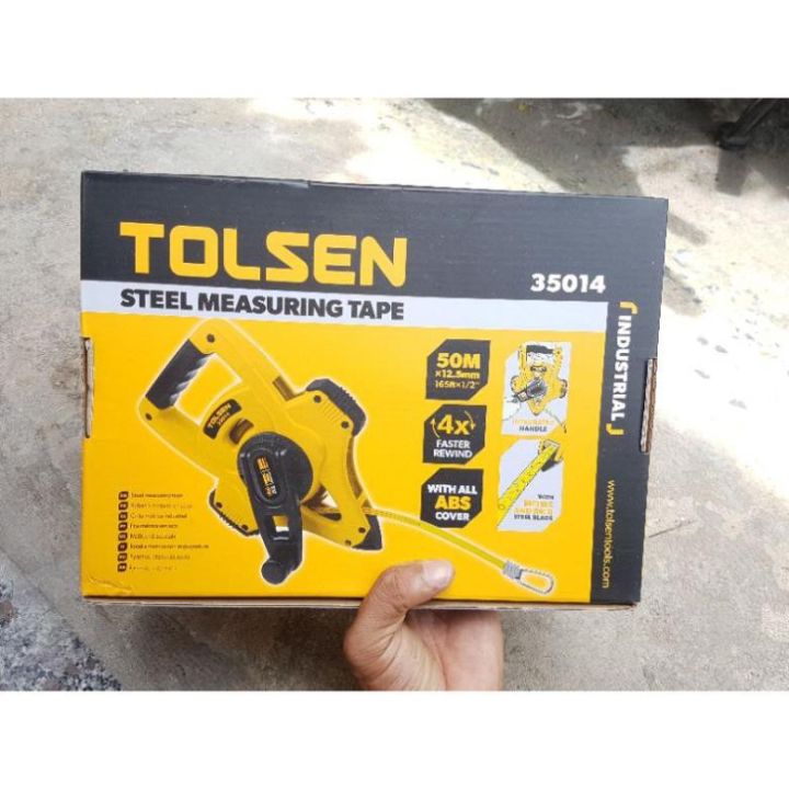 TOLSEN%20Steel%20Measuring%20Tape%2050M%20or%20165ft%20Metric%20and%20Inch%20Industrial%20grade%2035014%20-%20Kings%20Trading%20-%20Image%202