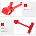 Merchandise Retail Sign Card Price Tag Pop Display Holder Clip Clamp Red.