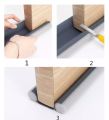 Door Gap HomeCharm Room Decor Draft Blocker â Beautiful Under Door Seal to Keep Rooms Quiet, Clean, and Comfortable.