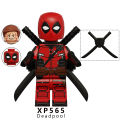 1PC Zombie VenomPool Wolverine Patch Masacre Evil Deadpool Collection Super Hero Movie Mini Action Building Block Figure Toys Kids Gift KT1076. 