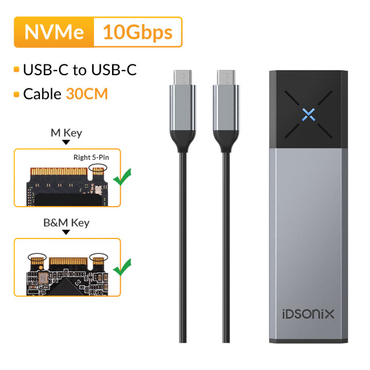 iDsonix%20M.2%20NVMe%20SATA%20SSD%20Enclosure%20Dual%20Protocol%20Hard%20Drive%20Case%20USB3.2%2010Gbps%20High%20Speed%20Type%20C%20External%20SSD%20Cover%20for%20Laptop%20-%20Image%206