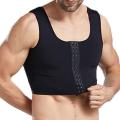 【Innovative】 Male Control Chest Bra Gynecomastia Chest Shaper Vest Tops Men Posture Corrector Compression Shirt Corset. 