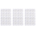 24Pcs Alto/Tenor Saxophone Sax Mouthpiece Patches Pads Cushions 0.8mm---Translucent. 