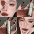 Dark Brown Matte Velvet Lip Gloss Waterproof Long Lasting Non-Stick Cups Red Lip Mud Lipsticks Lips Makeup Korea Cosmetics.