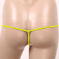 3 Pieces Mens Front Hole Underwear Panties Without Trace T-shaped Back pants Micro Thongs Underpants Lingerie From Sewing Arts / Stylish & Fashionable Seductive T-Back Panties For Mens (Red, Black, White, Blue, Golden, silver- Free Size).