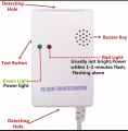 LPG Natural Gas Leak Security Alarm Sensor Warning Detector, Natural Gas Alarm, Gas Warning Detector. 