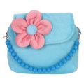 Fashion Shoulder Bag Children Girls Princess Flower Messenger Handbag Lovely Purses.