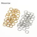 100-200Pcs 4mm 5mm 6mm 7mm 8mm 10mm Stainless Steel Split Rings Open Jump Rings Connectors For Jewelry Making. 