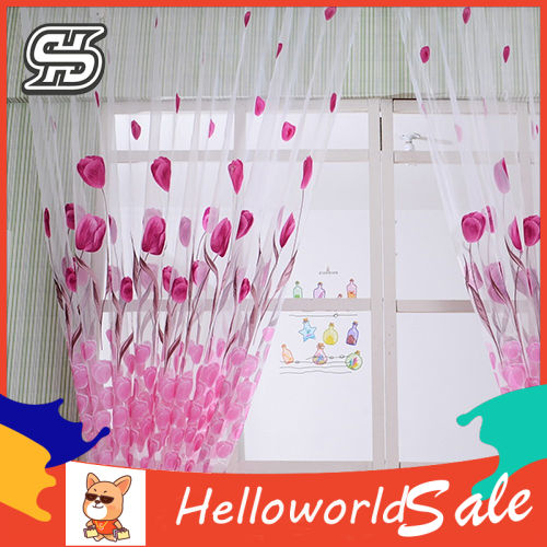 Romantic%20Tulip%20Print%20Voile%20Sheer%20Curtain%20Drape%20Divider%20Valance%20for%20Door%20Window%20-%20Image%206