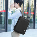 Men's Backpack, Multi-Purpose Portable Student Laptop Bag, Business USB, Simple Fashion Casual Backpack Three-Piece Set.