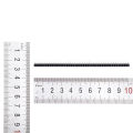 1pcs 40Pin Single Row 2.54mm Round Female Header Pin. 