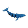 Upgrade swimming pool remote control whale shark RC children's water toy boat.