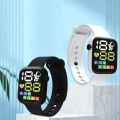 Multi-color Smart Watch For Kids Boy Girl Fashion Sports Bracelet LED Digital Wrist Watches Children's Smartwatch Waterproof.