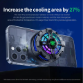Plextone EX2 PRO Radiator Heatsinks Semiconductor Refrigeration Chip With Magnetic Patch Mobile Phone Cooler RGB Cooling Fans Back Clip For PUBG, MLBB, Genshin. 