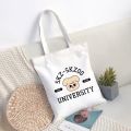 Skzoo Stray Kids Canvas Shopping Bag Large Capacity Conventional Tote Bag Fashion Shopper Women's Shoulder Bag Simple Bags. 