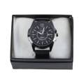 CURREN- Date All Black New Collection ,New Stock Exclusive Analog Wrist Watch For Men.