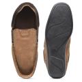 Woodland Men's Leather Loafer - 3509119 CASHEW BROWN. 