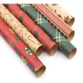 50x70cm Wrap Craft Decor For Kids Gifts Shower Sheets Retro Wrapping Christmas. 