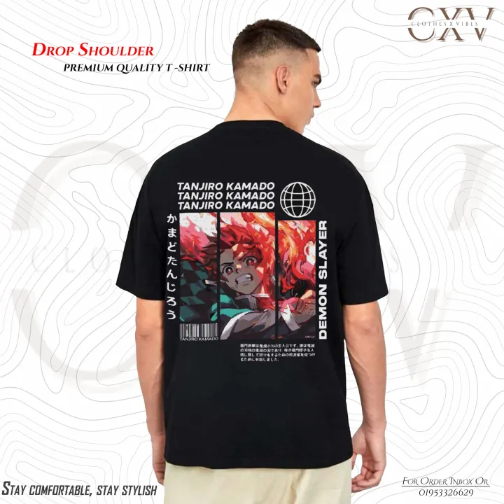 T-Shirt Anime Tanjiro Kamado Premium Design