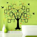 Big Size Tree Wall Sticker Frame - Black.