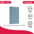 Deli	22263 Leather cover notebook. 