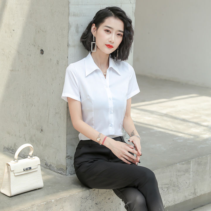 Business%20Shirt%20Female%20Student%20Korean%20Style%20Loose%202024%20Spring%20and%20Autumn%20New%20Slim%20Bottoming%20White%20Shirt%20Formal%20Suit%20Work%20Clothes%20-%20Image%208