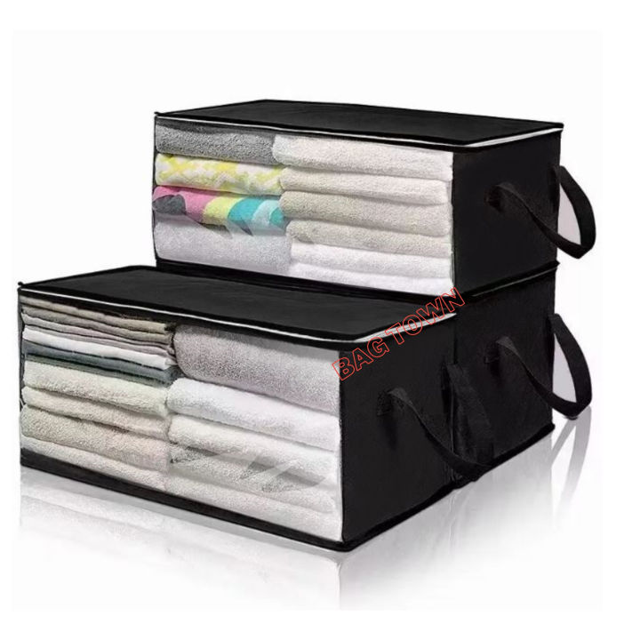 Extra%20Capacity%20Cloth%20Storage%20Bag,%20Transparent%20Underbred%20Large%20Cloth%20Storage%20Bag%20-%20Image%205