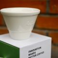LILI Ceramic Coffee Dripper 2-4 Cups Pour Over Coffee Maker Coffee Filter Cup Hand Drip Reu Filters MDelicate Complex.