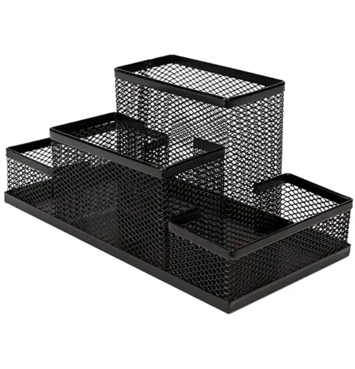 Multipurpose%20Metal%20Mesh%20Desktop%20Organizer%20Pen%20and%20Pencil%20Stationery%20Storage%20stand,Box%20Makeup,Mobile&%20Remote%20Holder%20Basket%20for%20Home,%20Office,%20Desk%20and%20Study%20Table%20-%20Image%203