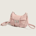 Fashionable Shoulder Bag Trendy Bow Buckle High Quality Crossbody Bag Sweet Design Handbag for Women'S Bag Girls' Accessory Daily Use Casual Outings Party Bag. 