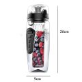 1000Ml/32Oz Fruit Infusing Infuser Water Bottle Plastic Sports Detox Health. 
