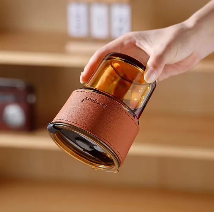 NEW%20450ml%20Glass%20Cups%20With%20Cover+Straw+Leather%20Sleeveand%EF%BC%8CReusable%20Boba%20Bottle,%20Iced%20Coffee%20Glasses,%20Travel%20Tumbler%20For%20Bubble%20Tea%20-%20Image%205