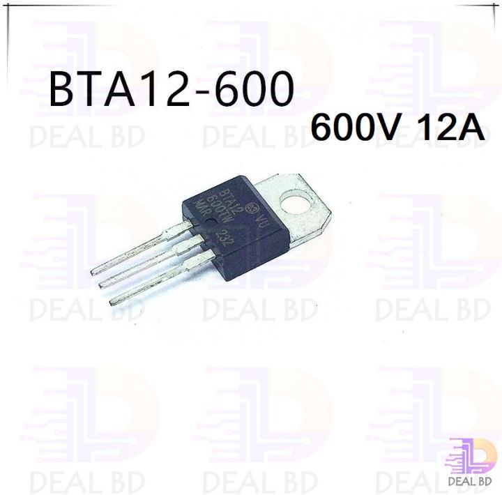 Industrial%20BTA12-600B%20600V%2012A%20TRIAC%20Thyristor%20IC%20TO-220%20Package%20BTA12%20TRIAC%20Thyristor%20IC%20Electrical%20Circuitry%20&%20Parts%20-%20Image%204