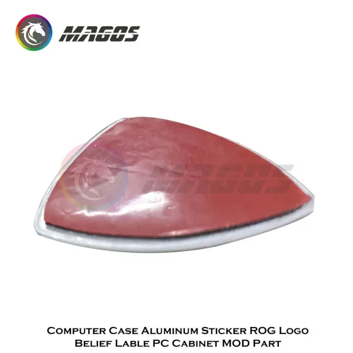 Asus%20ROG%20gamer%20metal%20logo%20belief%20sticker%20for%20phone%20computer%20case%20black/white%20-%20Image%204